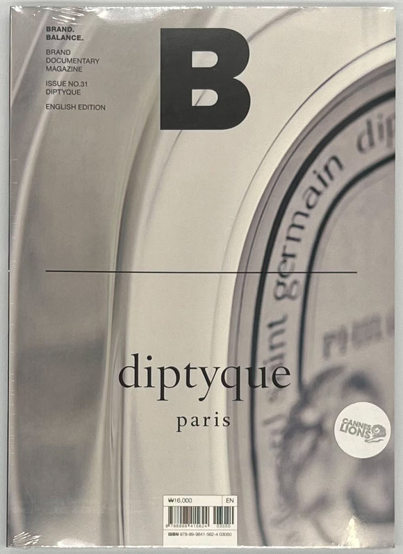 『Magazine B issue31 DIPTYQUE』