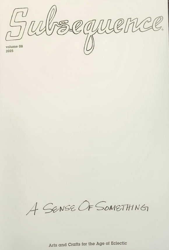 Subsequence vol.8』 – 青山ブックセンター本店