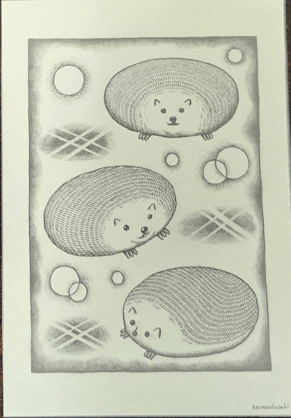 ネルノダイスキ『直筆鉛筆画』