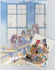 衿沢世衣子『うちのクラスの女子がヤバい クリアファイル 2年生』+『ポストカード3枚セット』