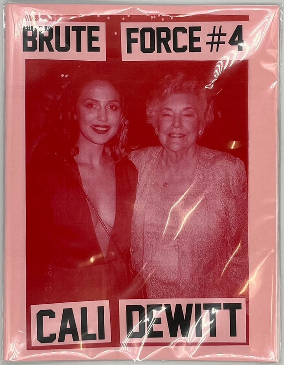 【サイン本】Cali Dewitt『Brute Force #4』